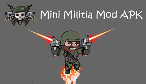 mini militia mod apk pc